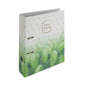 Kötőanyag A4-es laminált kar 7cm Romantikus kaktusz